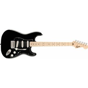 Fender Squier Sonic Stratocaster MN Black Elektromos gitár kép