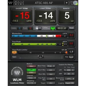 WAVES WLM Plus Loudness Meter kép