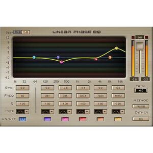 WAVES Linear Phase EQ kép