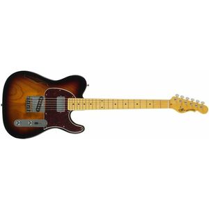 G&L Tribute ASAT Classic Bluesboy Semi-Hollow 3-Tone Sunburst RW kép