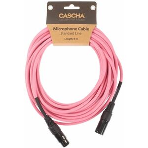 Cascha Standard Line Mic Cable Pink 9m kép