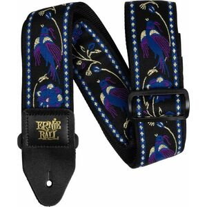 Ernie Ball Classic Jacquard Guitar/Bass Strap - Purple Pleasant Pheasa kép