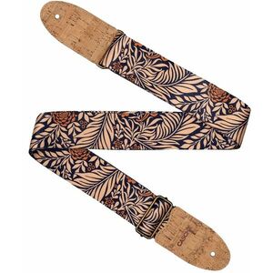 Cascha CGS-VC6 Guitar Strap Vegan Cork - Midnight Jungle kép