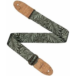 Cascha CGS-VC8 Guitar Strap Vegan Cork - Olive Jungle kép