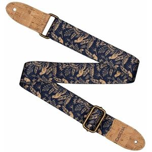 Cascha CUS-VC2 Ukulele Strap Vegan Cork - Midnight Birds kép