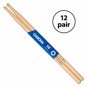 Cascha Drumsticks Pack 5B Maple kép