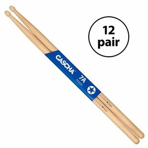 Cascha Drumsticks Pack 7A Maple kép