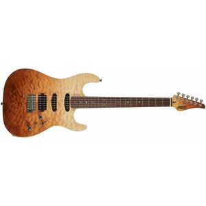 JET Guitars JS-45 Fireburst kép