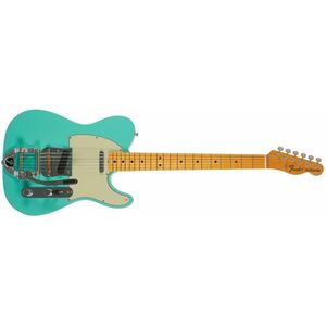 Fender Custom Shop 67 Telecaster DLX Closet Classic Aged Seafoam Green kép