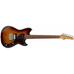 G&L USA Fullerton Deluxe Fallout - 3-Tone Sunburst kép