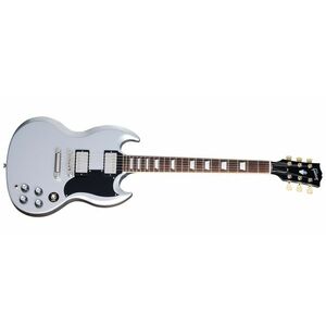 Gibson SG Standard '61 Stop Bar Silver Mist kép