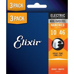 Elixir Nanoweb Light 3-Pack kép