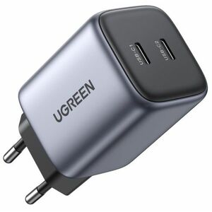 Ugreen 90573 Nexode USB-C+USB-C 45W PD Charger (25W+20W) kép