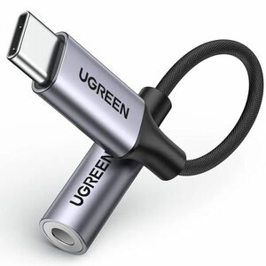 Ugreen 80154 kabelový DA převodník USB-C/3.5mm M/F 10cm (rozbalené) kép