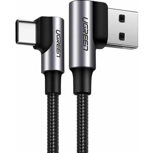 Ugreen 50941 USB 2.0 cable A Male/USB-C 3A 90° kép