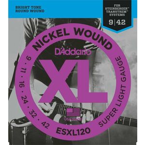 D'Addario ESXL120 Elektromos gitárhúrok kép