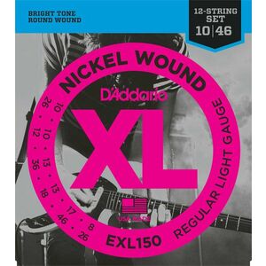 D'Addario EXL150 Elektromos gitárhúrok kép