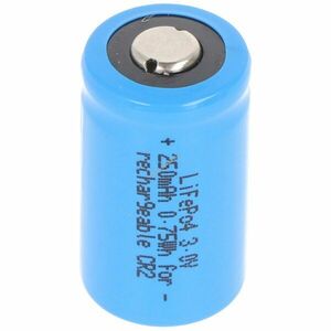 CR-2 / CR2 Li-Ion akku 250mAh, 3V, LiFePo4 kép