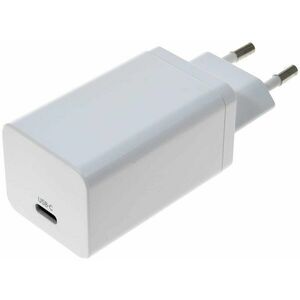 Hálózati USB-C Power Delivery PD PPS töltő / adapter 65W GaN fehér - Kiárusítás! kép