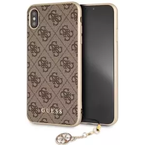 Tok Guess iPhone Xs Max Brown Hard Case Charms Collection (GUHCI65GF4GBR) kép