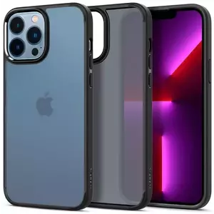 Tok SPIGEN ULTRA HYBRID IPHONE 13 PRO MAX MATTE FROST BLACK (ACS03619) kép