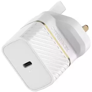 Töltő OTTERBOX UK WALL CHARGER 20W -/1X USB-C 20W USB-PD WHITE (78-80347) kép