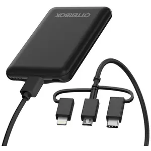 Töltő Otterbox Power Bank Bundle 5K MAH USB A&Micro 10W+ black (78-80638) kép