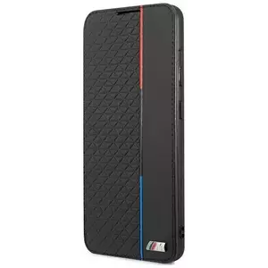 Tok Case BMW BMBKS21FETRTBK S21 FE G990 black bookcase M Collection Triangles (BMBKS21FETRTBK) kép