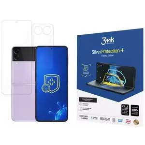 KIJELZŐVÉDŐ FÓLIA 3MK Silver Protect + Samsung Z Flip 3 5G Folded Edition Wet Mount Antimicrobial Film kép