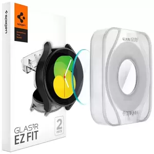 TEMPERED KIJELZŐVÉDŐ FÓLIA SPIGEN GLAS.TR ”EZ-FIT” 2-PACK GALAXY WATCH 4 / 5 (44 MM) (AGL05339) kép