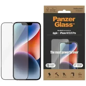 TEMPERED KIJELZŐVÉDŐ FÓLIA PanzerGlass Ultra-Wide Fit iPhone 14 / 13 Pro / 13 6, 1" Screen Protection Antibacterial Easy Aligner Included 2783 (2783) kép