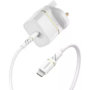 Töltő OTTERBOX UK WALL CHARGER 20W 1X USB-C/20W USB-PD USB C-LIGHTNING CABLE (78-80482) kép