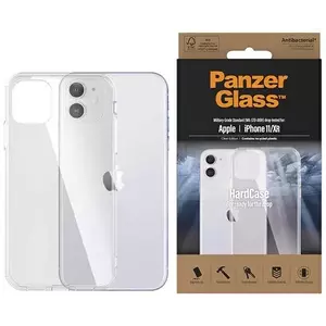 Tok PanzerGlass ClearCase iPhone 11 / Xr Antibacterial Military grade clear (5711724004261) kép