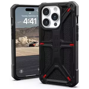 Tok UAG Monarch, kevlar black - iPhone 15 Pro (114278113940) kép