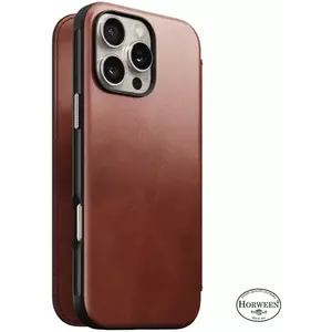 Tok Nomad Leather Folio, olde dublin - iPhone 16 Pro Max (NM01397885) kép