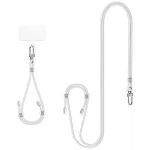 Szíj Spigen Universal Set 2 (Cross Body Strap 1P + Wrist Strap 1P + ConTag2 1P), pearl white (AFA08365) kép