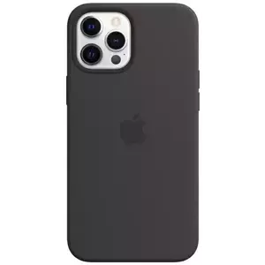 Tok Apple MHLG3ZE/A iPhone 12 Pro Max 6.7" MagSafe black Silicone Case (MHLG3ZE/A) kép