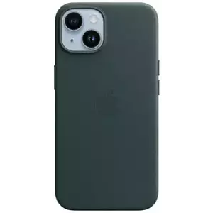 Tok Apple MPP53FE/A iPhone 14 6.1" MagSafe forest green Leather Case (MPP53FE/A) kép