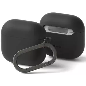 Tok RINGKE SILICONE APPLE AIRPODS 4 BLACK (8800274964198) kép