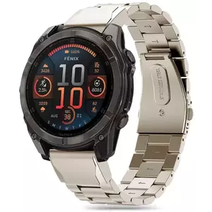 Óraszíj TECH-PROTECT STAINLESS GARMIN FENIX 5X / 5X PLUS / 6X / 6X PRO / 7X / 8 (51 MM) TITANIUM (5906302376681) kép