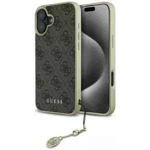 Tok Guess GUHCP16MGF4GBR iPhone 16 Plus 6.7" brown hardcase 4G Charms Collection (GUHCP16MGF4GBR) kép