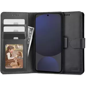 Tok TECH-PROTECT WALLET GALAXY S24 FE BLACK (5906302371501) kép