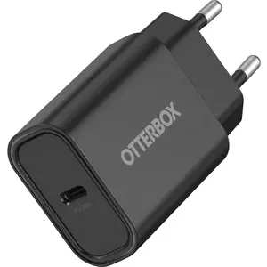 Töltő OTTERBOX STANDARD EU WALL CHARGER 20W/- 1X USB-C 20W USB-PD BLACK - PR (78-81362) kép