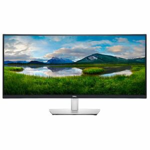 DELL P3424WE 34" LED, CURVED IPS, 3440x1440, 21: 9, 1000: 1, 300cd, 5ms, DP, HDMI, LAN, USB-C Hub, fekete kép