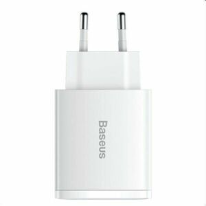 Baseus Compact Quick USB-C 30W, white kép