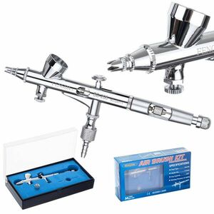 Airbrush festékszóró modellezéshez és testfestéshez 0, 2 mm-es fúvókával Fengda BD-208 kép