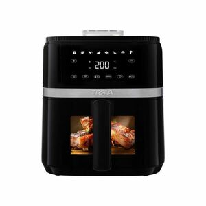 TESLA AirCook Q65 XL Pro Multifunkcionális digitális forró levegő sütő, 5L, 8 program kép