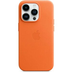 iPhone 14 Pro Max MagSafe Leather cover orange (MPPR3ZM/A) kép