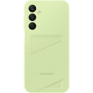 Galaxy A25 Card Slot silicone case lime (EF-OA256TMEGWWW) kép