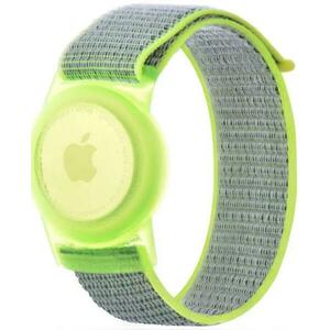 Nylon for Kids Apple AirTag - lime kép